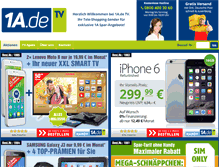 Tablet Screenshot of 1a.de